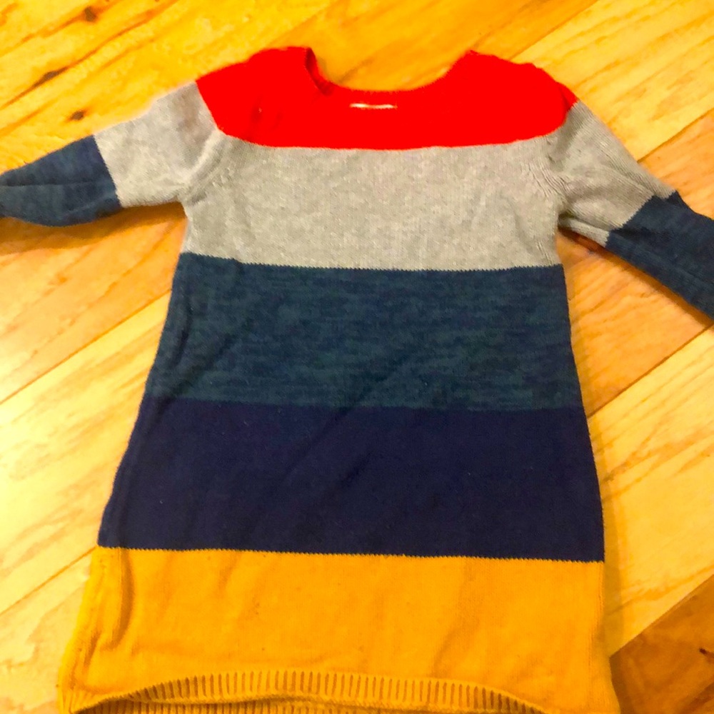 3T fall sweater dress